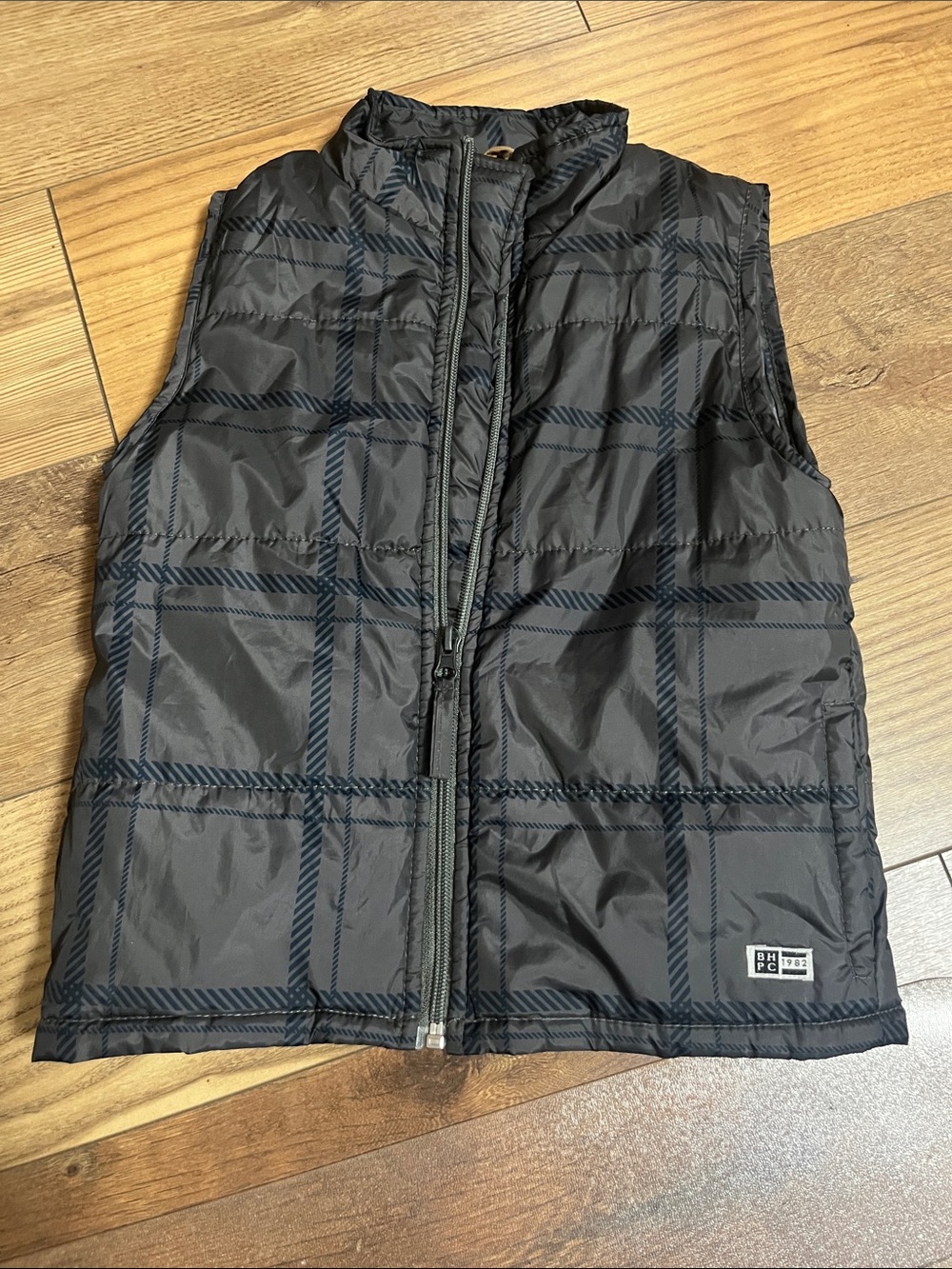 Beverly Hills Polo Club Gray Jacket with Square Detail size 4T